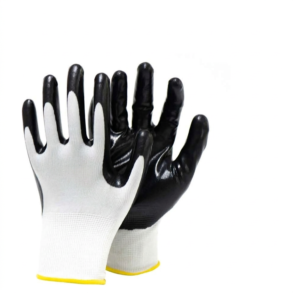 Gants de manutention enduits nitrile N13101