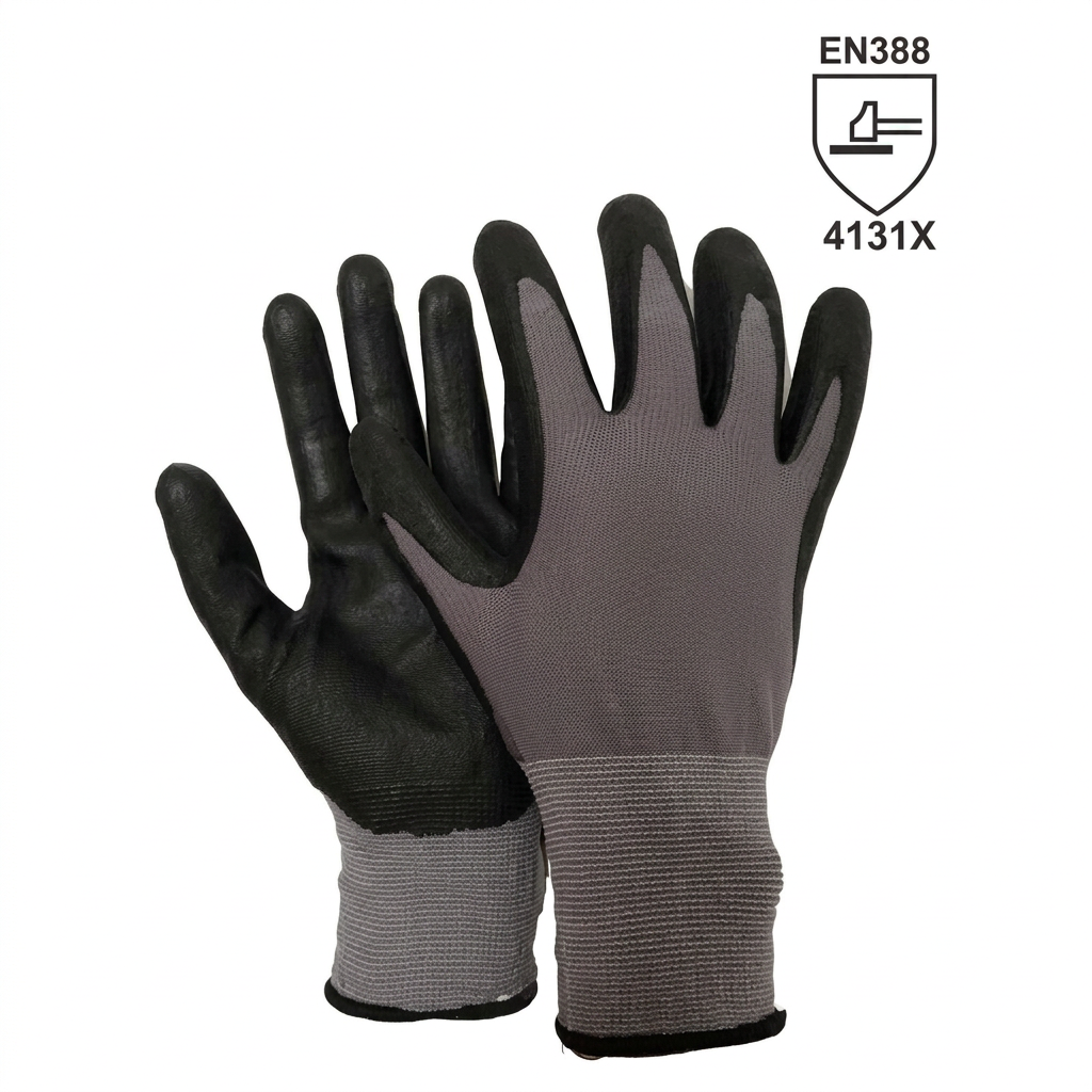Gants de manutention enduits nitrile N15203