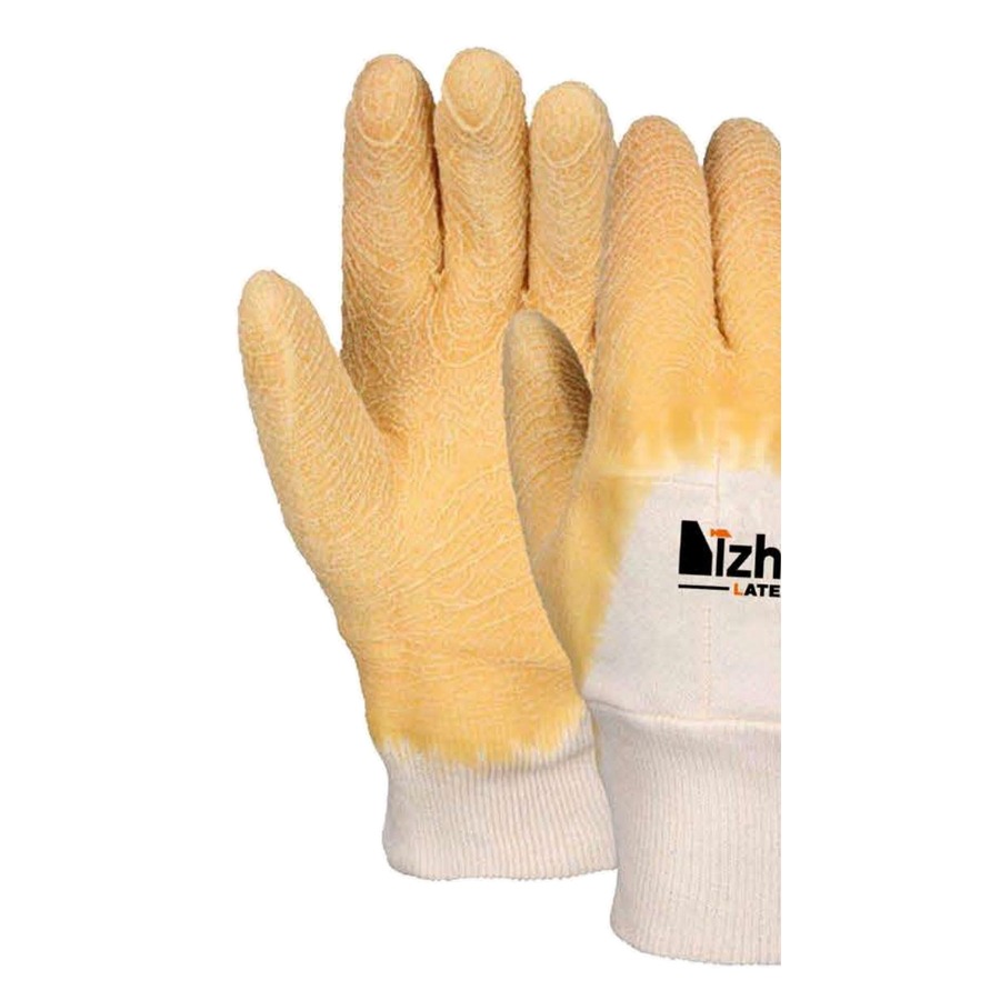 Gants de manutention enduits latex L00005